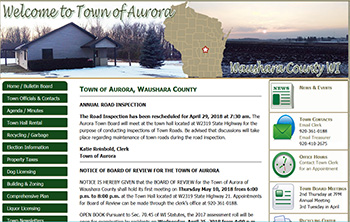 Town of Aurora, Waushara County, WI