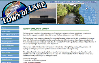 Town of Lake, Price County, WI