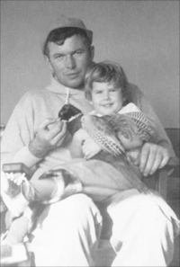 Dad and Me in 1961