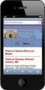Town of Sharon, Portage County
