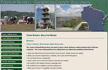 Town of Russell, Sheboygan County, WI