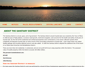 Sanitary District, Sheboygan County